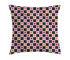 Grid Vivid Squares Pillow Cover