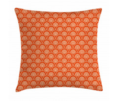 Kimono Motifs Pattern Pillow Cover