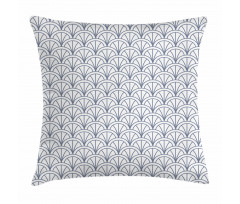 Seigaiha Pattern Pillow Cover