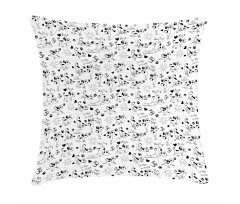Monochrome Dog Healthy Pillow Cover