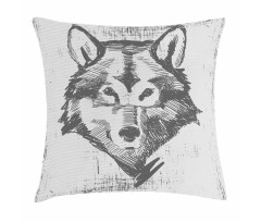 Detailed Sketch Canine Pillow Cover