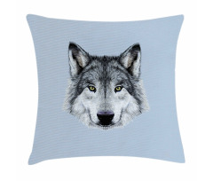 Detailed Canine Expression Pillow Cover