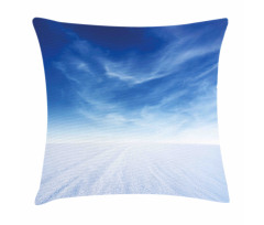 Snowy Mountain Photography Pillow Cover