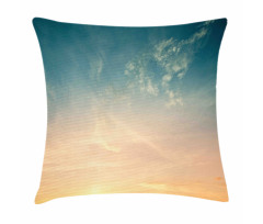 Horizon Summer Time Photo Pillow Cover