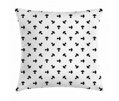 Black Fungus Pillow Cover