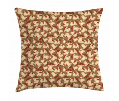 Grunge Harvest Farm Pillow Cover