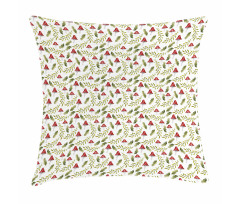 Leaves Forest Elements Pillow Cover