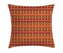 Aztec Culture Ornament Pillow Cover