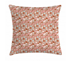 Colorful Little Hearts Pillow Cover