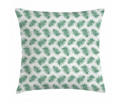 Watercolor Tropical Palm Pillow Cover