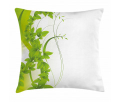 Blooming Fantasy Flora Pillow Cover