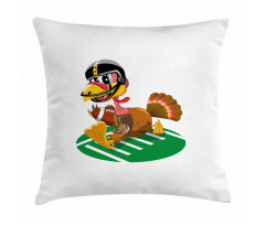 American Football Bird Pillow Cover
