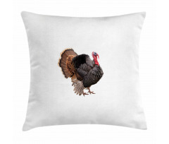 Farm Animal Portrait Pillow Cover