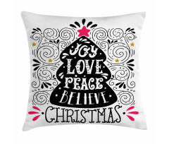Christmas Tree Pattern Pillow Cover