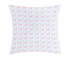 Milk Bottles Pacifiers Pillow Cover