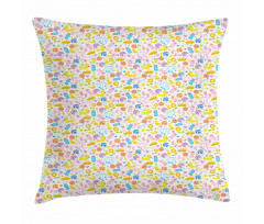 Toys of Newborn Pattern Pillow Cover