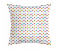 Colorful Faces Kids Nursery Pillow Cover