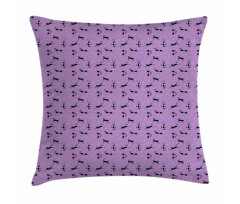 Funky Funny Romantic Hearts Pillow Cover