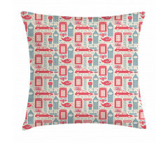 Popular British Culture Pillow Cover