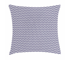 Chevron Dashed Lines Pillow Cover