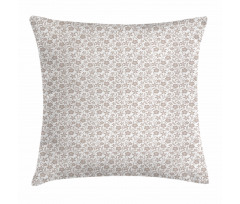 Gentle Floral Nature Pillow Cover