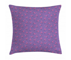 Dots Birds Kids Girls Pillow Cover
