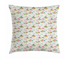 Fresh Flora Pineapples Pillow Cover