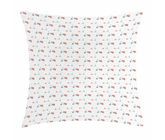 Mopeds Scooters Pillow Cover