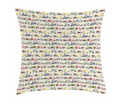 Old and Modern Set Pillow Cover