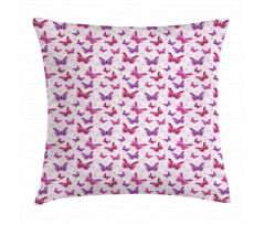 Romantic Butterflies Pillow Cover