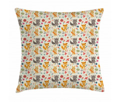 Forest Life Pillow Cover