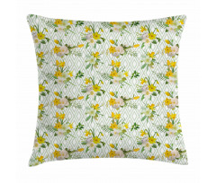Blooming Floral Nature Pillow Cover