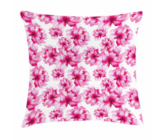 Abstract Peonies Pillow Cover