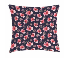 Pink Garden Flora Pillow Cover