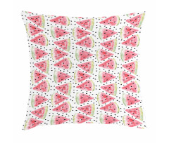 Pieces of Watermelon Pillow Cover
