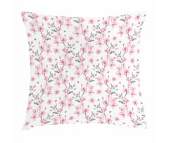 Sakura Cherry Garden Pillow Cover