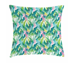 Exotic Jungle Hawaii Pillow Cover