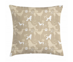 Pet Animals Leash Pillow Cover