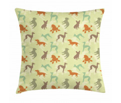 Pure Breed Animals Pillow Cover