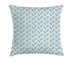 Ocean Drop Navy Rope Pillow Cover