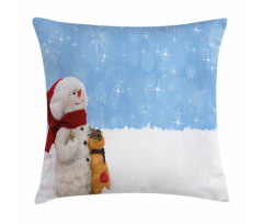 Winter Christmas Time Pillow Cover