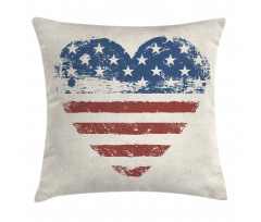 Patriotic Flag USA Pillow Cover