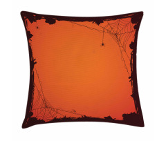 Grunge Scary Frame Pillow Cover