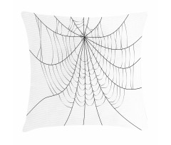 Monochrome Cobweb Pillow Cover