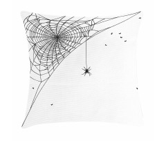 Corner Net Bug Flies Pillow Cover