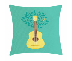 Nature Instrument Bird Pillow Cover