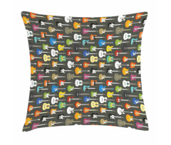 Music Themed Strings Pillow Cover