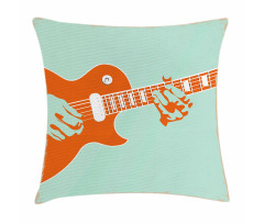 Musician Performing Pillow Cover