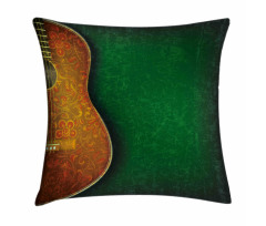 Floral Acoustic Pattern Pillow Cover