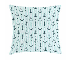 Zigzags Maritime Dots Pillow Cover